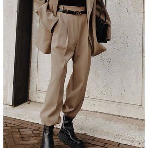 Frankie Shop Bea pants, color latte